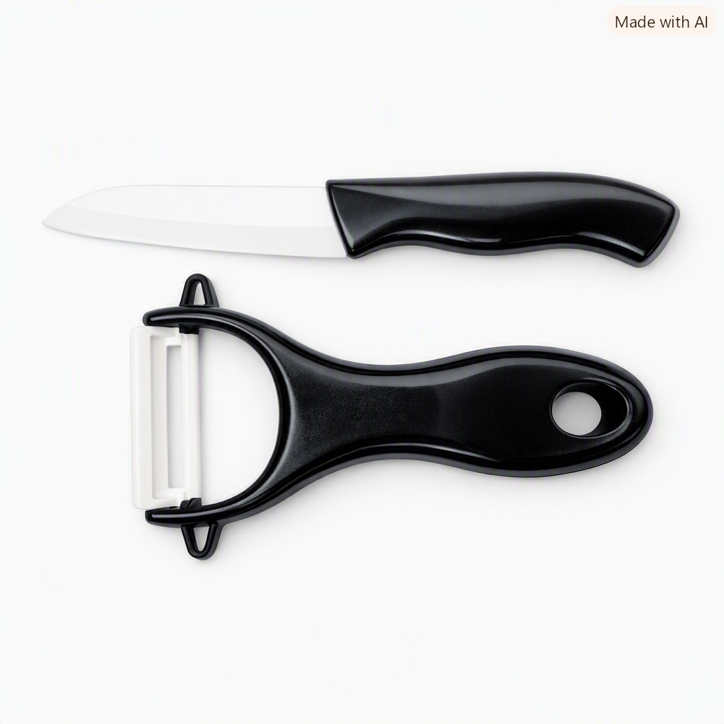 Ceramic knives black