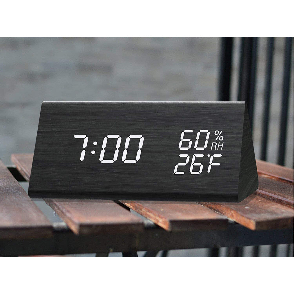 Temperature and humidity clock