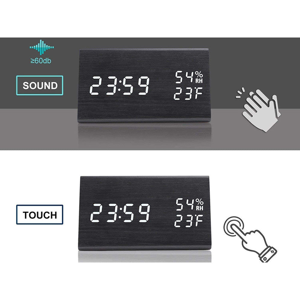 Temperature and humidity clock