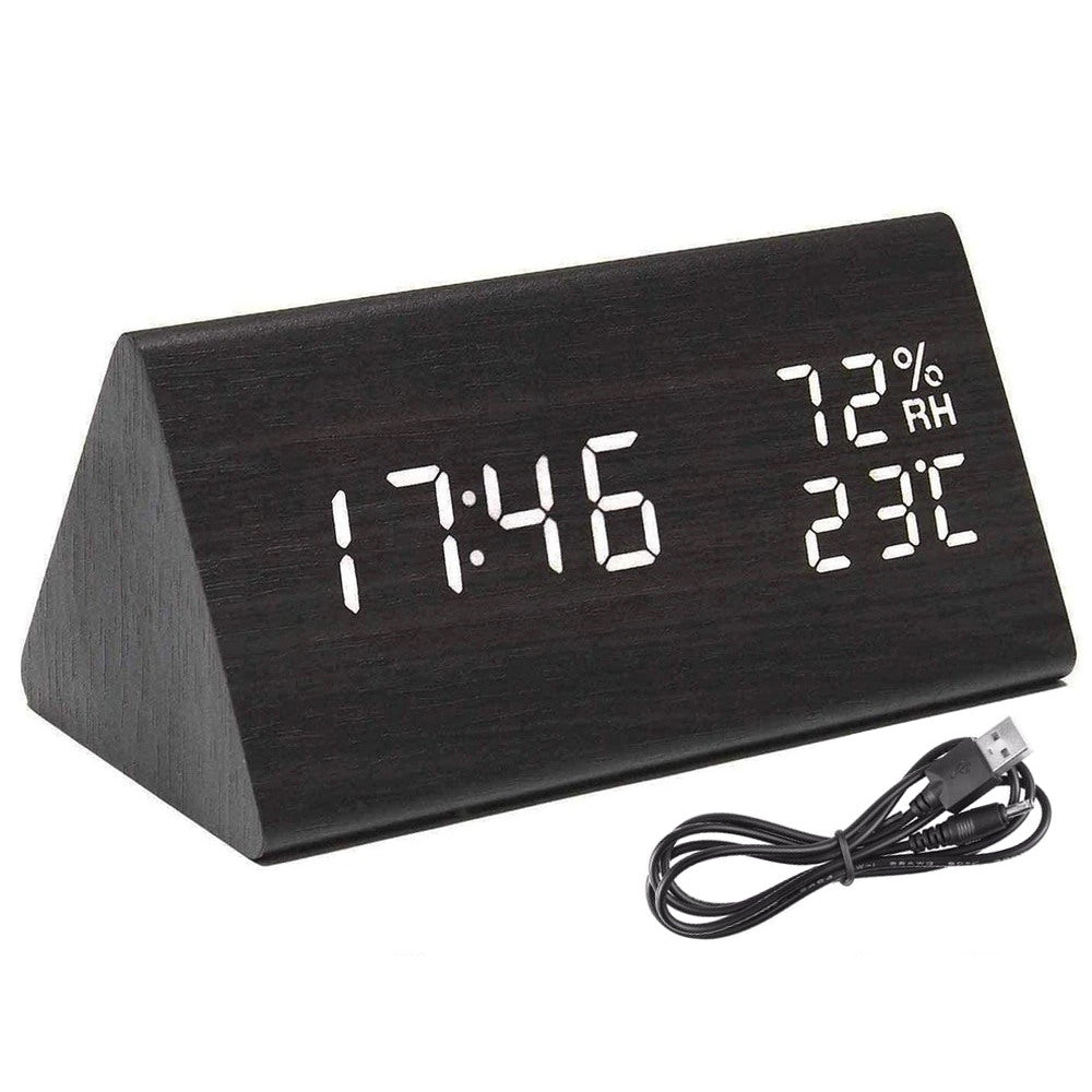 Temperature and humidity clock