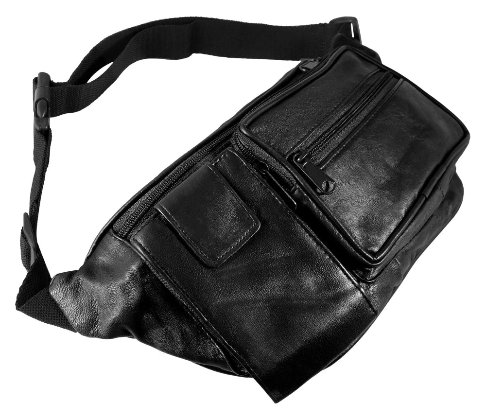 Leonardo Verrelli hip bag made of real leather