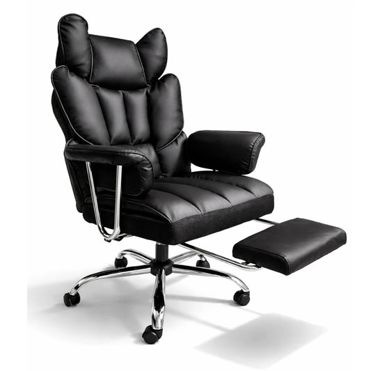 RELAX PRO swivel office chair with footrest