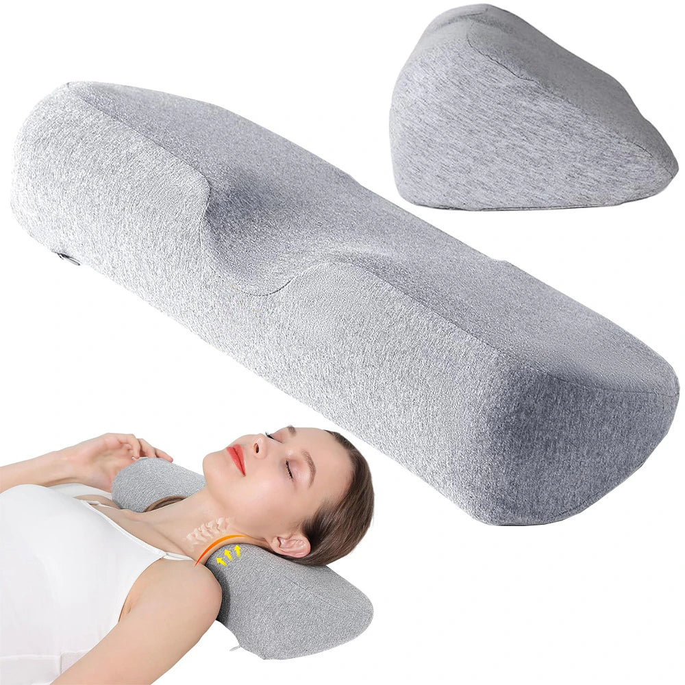 Pillow orthopedic sleeping pad profiled foam