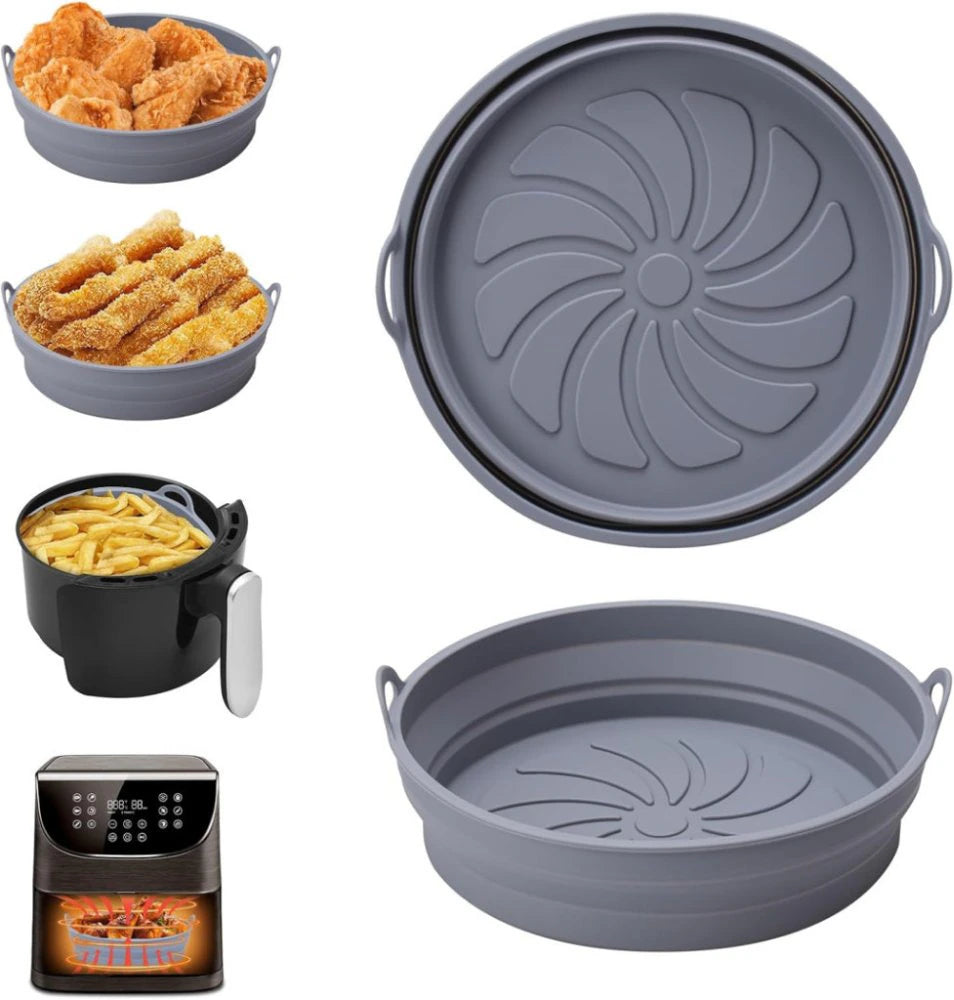 Silicone Airfryer basket 2 pieces