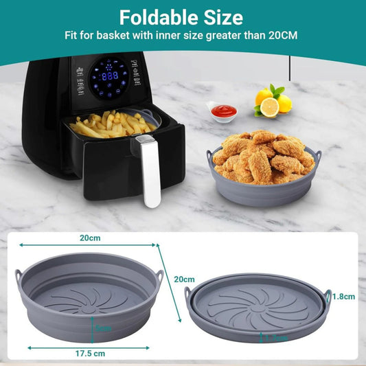 Silicone Airfryer basket 2 pieces
